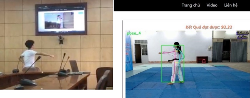 Taekwondo Pose Estimation with Machine Learning (support learning Taekwondo online)